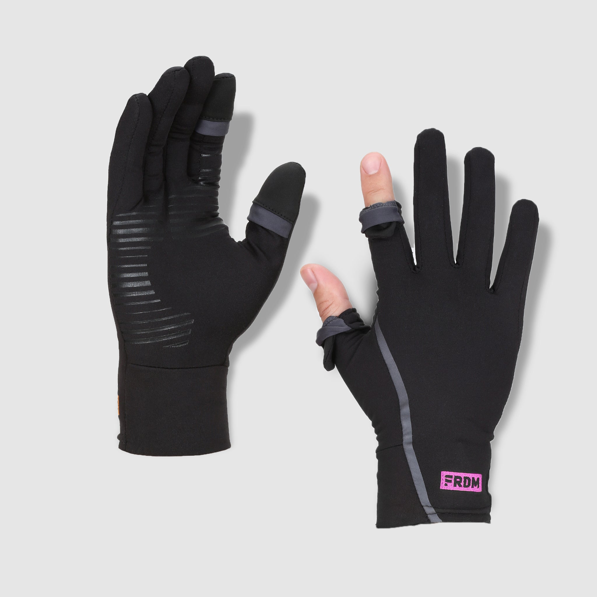FRDM Vigor Lightweight Liner Gloves Touchscreen Hiking Running Fishing Photography Outdoor Activities, for Men & Women